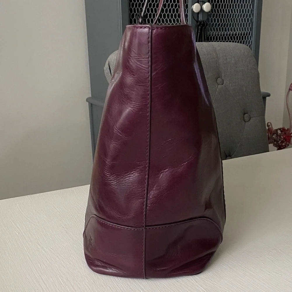 Frye leather tote